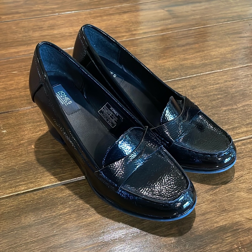 Jones New York Block Heeled Penny Loafers